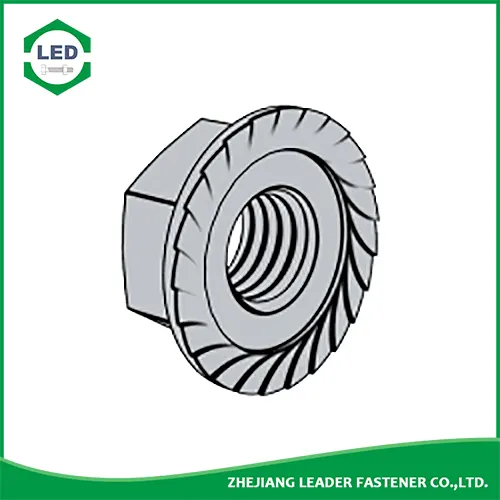 ASME B18.16.4 Laippamutterit